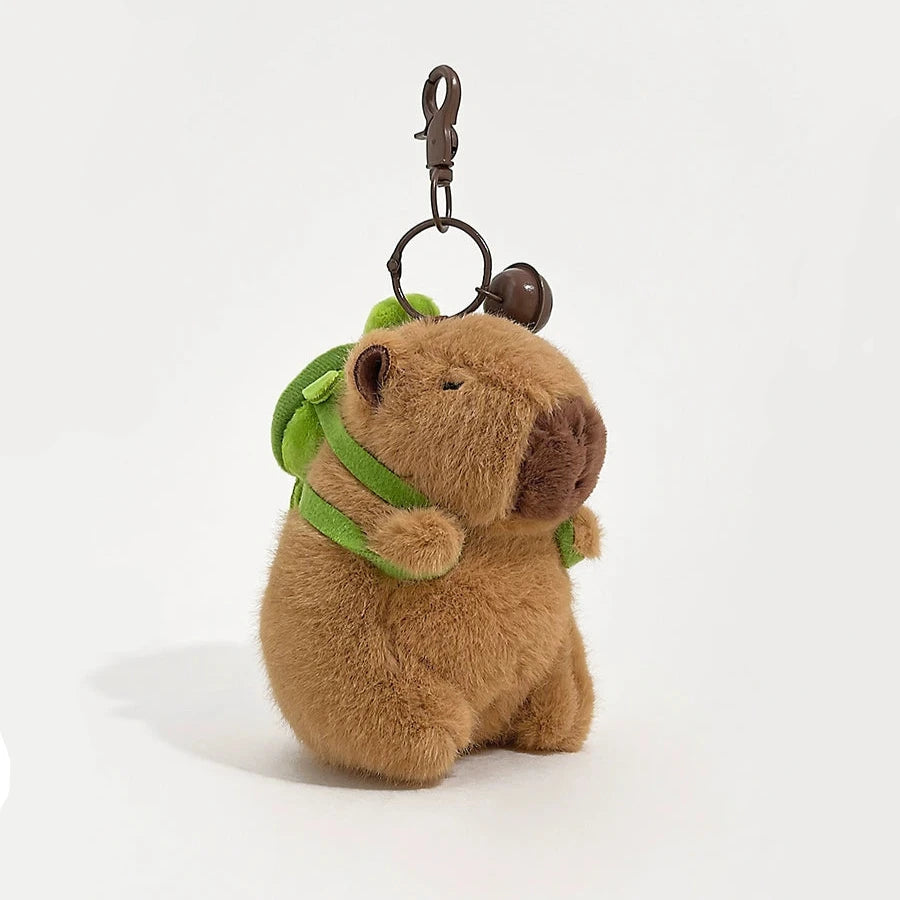 Adorable Capybara Plush Toy Keychain