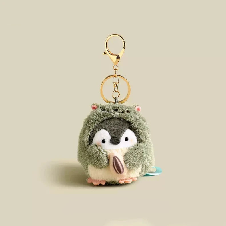 Cute Plush Penguin Backpack Pendant