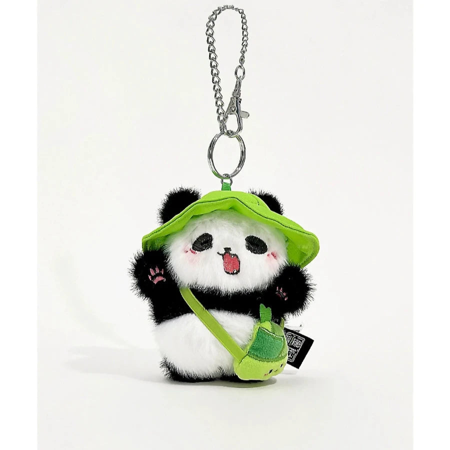 Green Bamboo Bag Panda