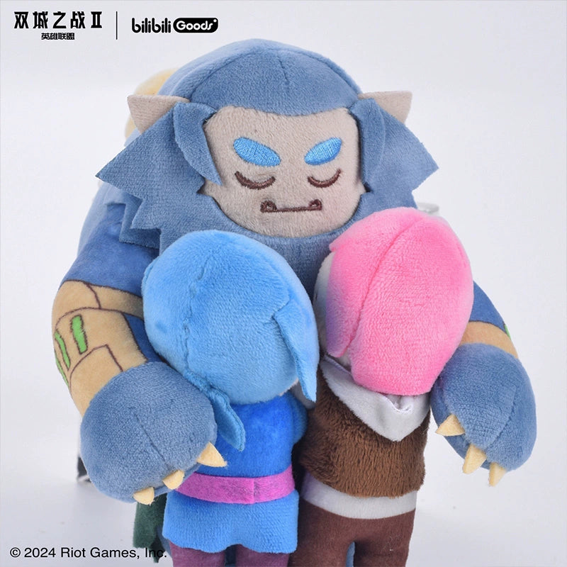League of Legends x Bilibili Arcane Warwick Plush Pendant.