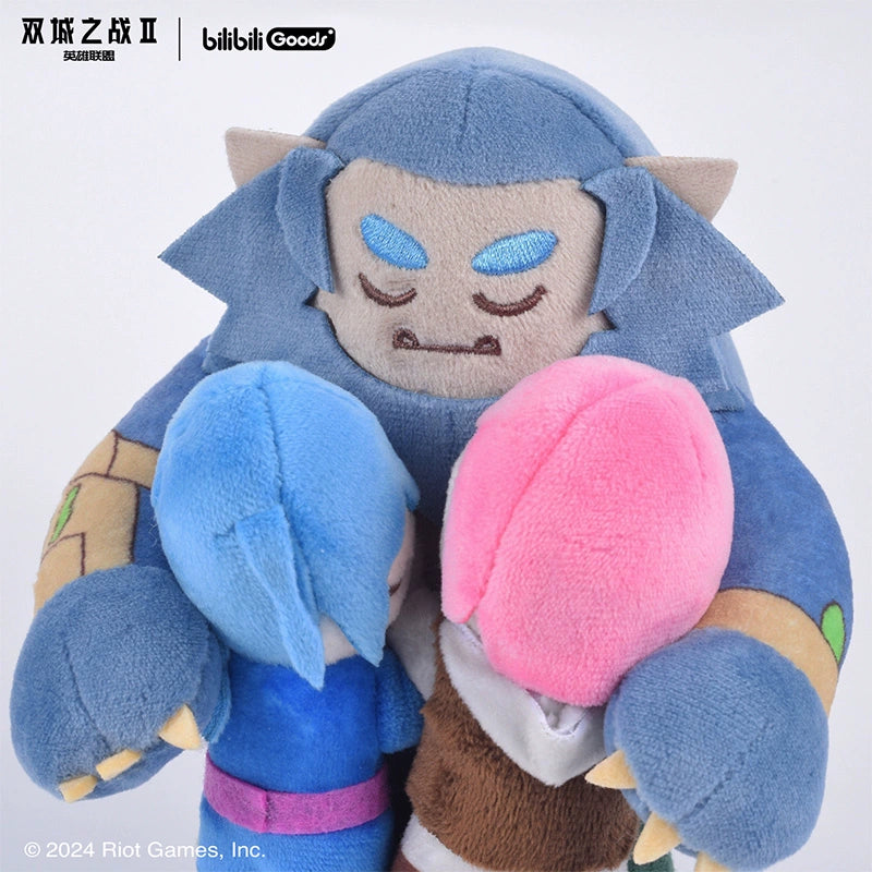League of Legends x Bilibili Arcane Warwick Plush Pendant.