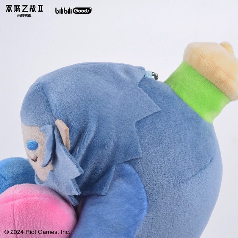 League of Legends x Bilibili Arcane Warwick Plush Pendant.