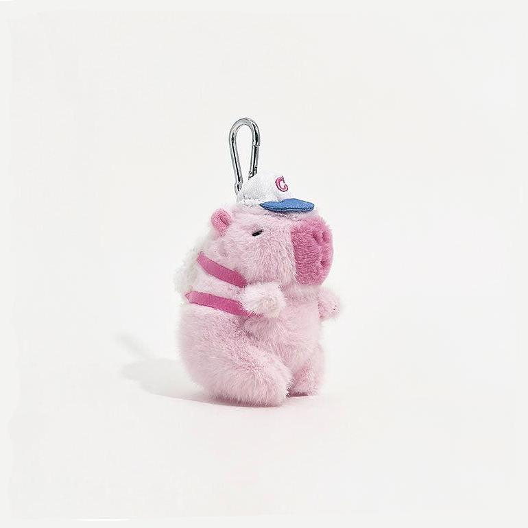 Capybara - Ring Cap Pink