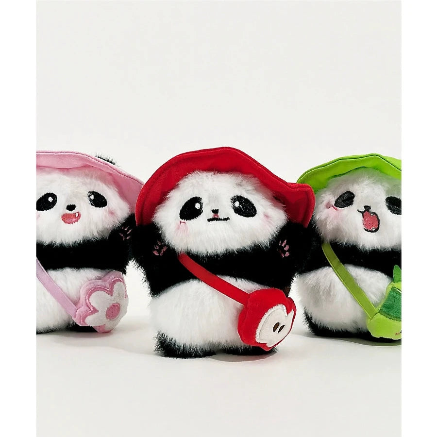 Picnic Bamboo Shoot Panda Plush Doll Pendant Banner