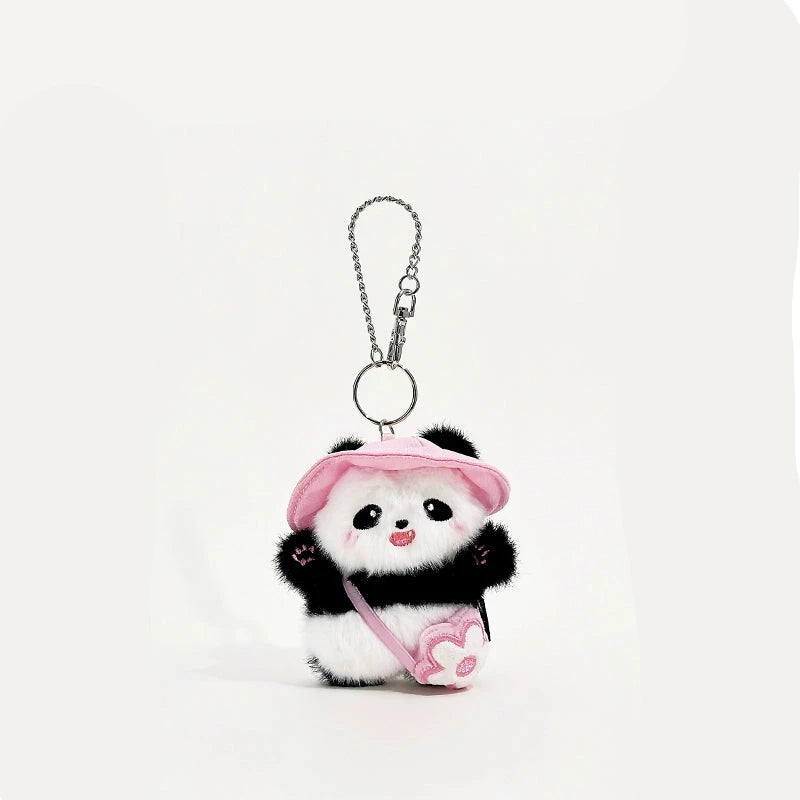 Pink Bamboo Bag Panda