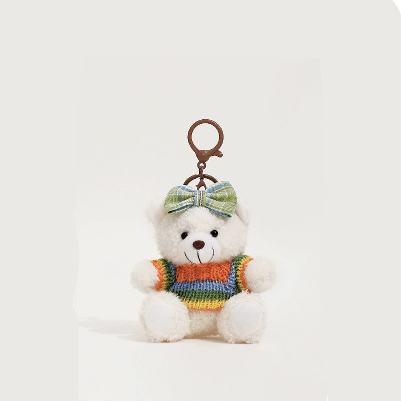 Rainbow Sweater JK Bowknot White Bear